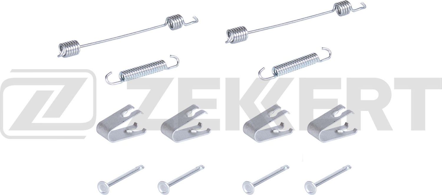 Ремкомплект пружин для задних барабанных колодок Zekkert. Артикул BR-1507