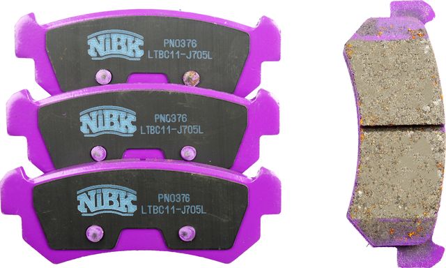 Тормозные колодки NiBK. Артикул PN0376