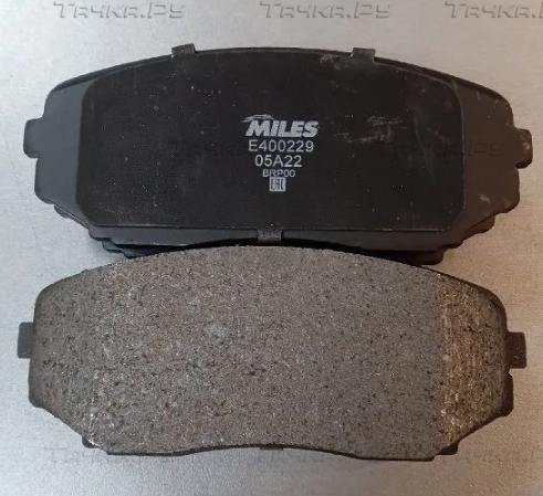 Колодки miles e400108