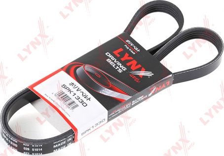 Приводной ремень поликлиновой LYNXauto. Артикул 5PK1330