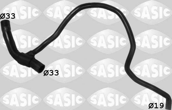 Патрубок радиатора (системы охлаждения) Sasic. Артикул 3406267