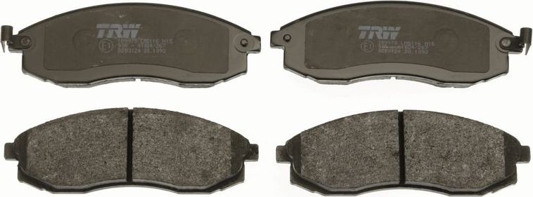 Тормозные колодки TRW. Артикул GDB3124