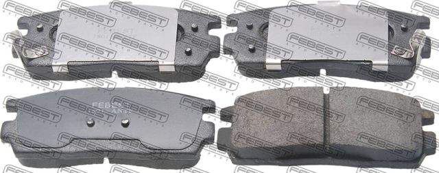 Тормозные колодки Febest. Артикул 1801-ANTF