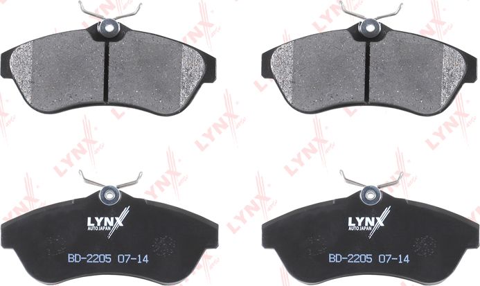 Тормозные колодки LYNXauto. Артикул BD-2205