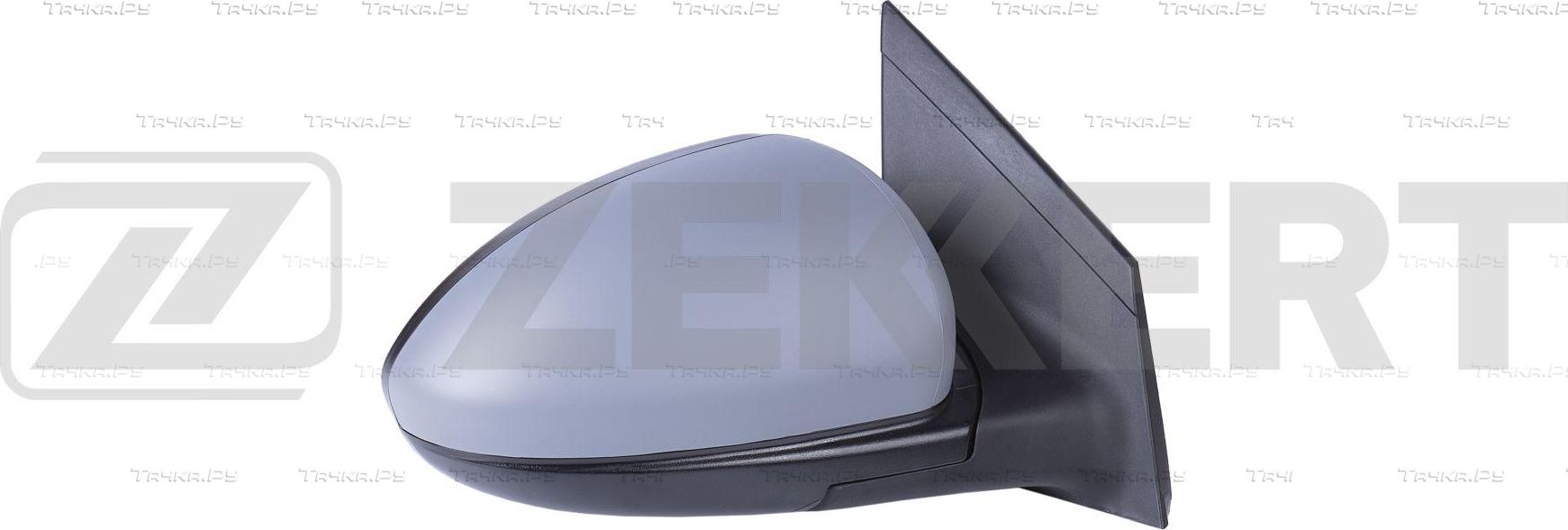 Зеркало боковое (в сборе) Zekkert правое для Chevrolet Cruze II 2012-2026. Артикул SP-4051