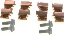 Комплектующие, колодки дискового тормоза Bosch. Артикул 0 204 100 745