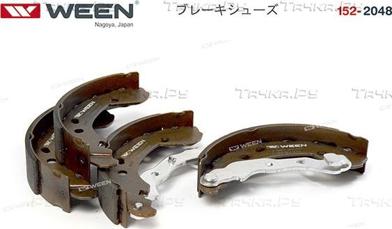 Тормозные колодки WEEN задние для Nissan Micra K12 2003-2010. Артикул 152-2048