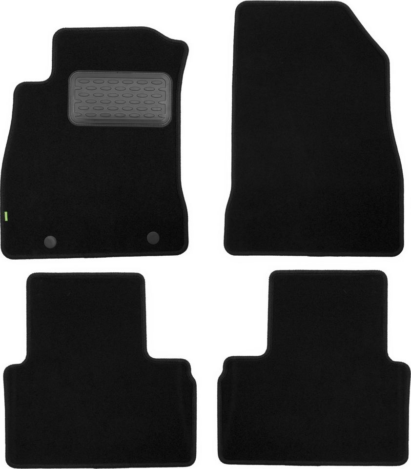 Коврики Klever Standard для салона Nissan Juke кроссовер 2010-2014. Артикул KVR02363501210kh