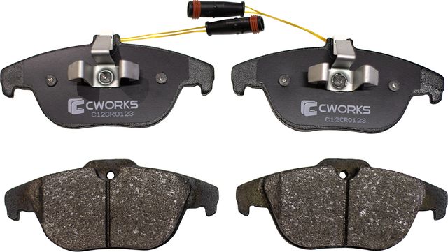 Колодки тормозные задние (Low Metallic) (Cworks). Артикул C12CR0123