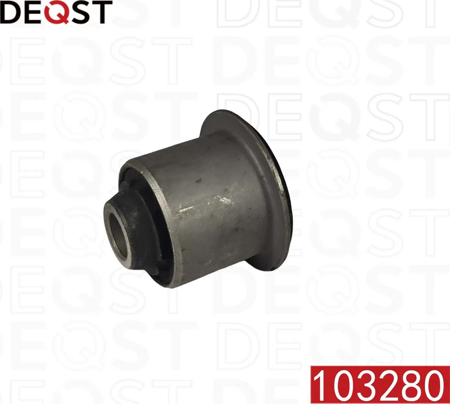 Сайлентблок переднего рычага передней подвески Renault RENAULT Logan 1.2-1.604-/Sandero 1.4-1.609- (Deqst). Артикул 103280