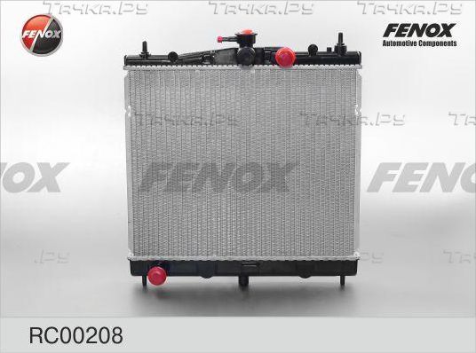 Радиатор охлаждения двигателя Fenox для Nissan Note I 2006-2012. Артикул RC00208