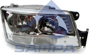 Фара передняя основная Sampa правая для MAN TGS 2007-2026. Артикул 022.348