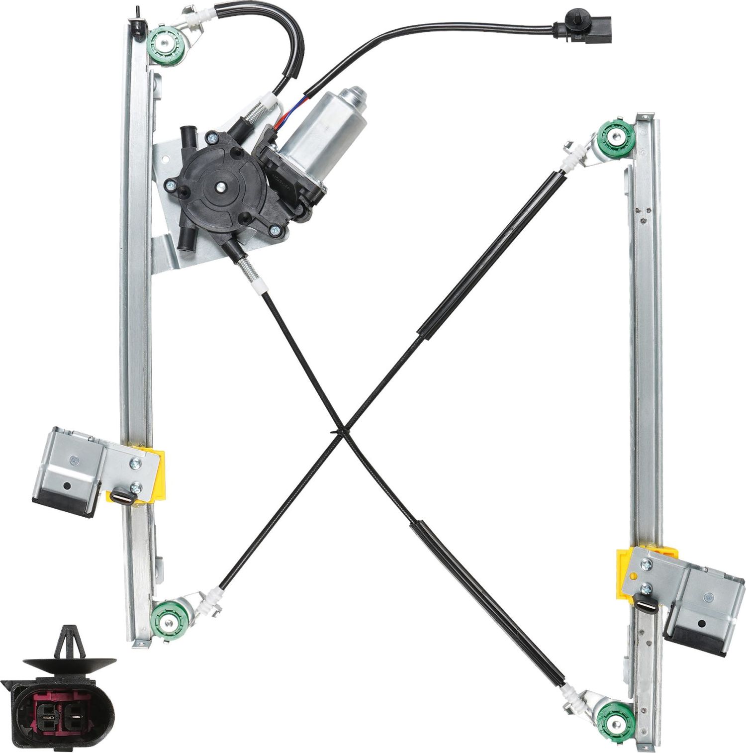 Стеклоподъемник (в сборе) StartVOLT передний правый для Ford Focus I 1998-2005. Артикул VWR 1078