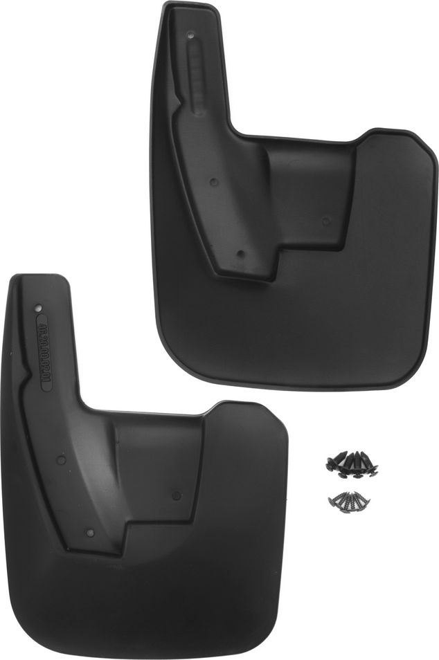 Брызговики Frosch (в пакете) задняя пара для Subaru Forester IV 2012-2026. Артикул NLF.46.20.E13