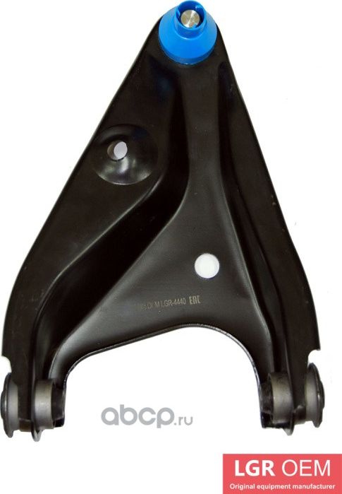 Рычаг Logan 04-, Sandero 08-, Largus -13 (передний, левый в сборе) (LGR). Артикул LGR4440