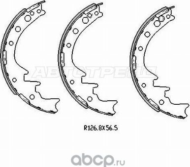 КОЛОДКИ ТОРМОЗНЫЕ ЗАД TOYOTA HIACE LY101/111/151/161 YY101 (SAT). Артикул ST0449535180 