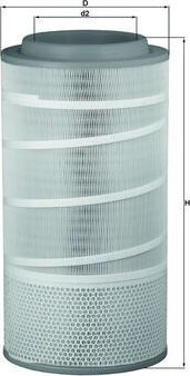 Воздушный фильтр Mahle. Артикул LX 3030