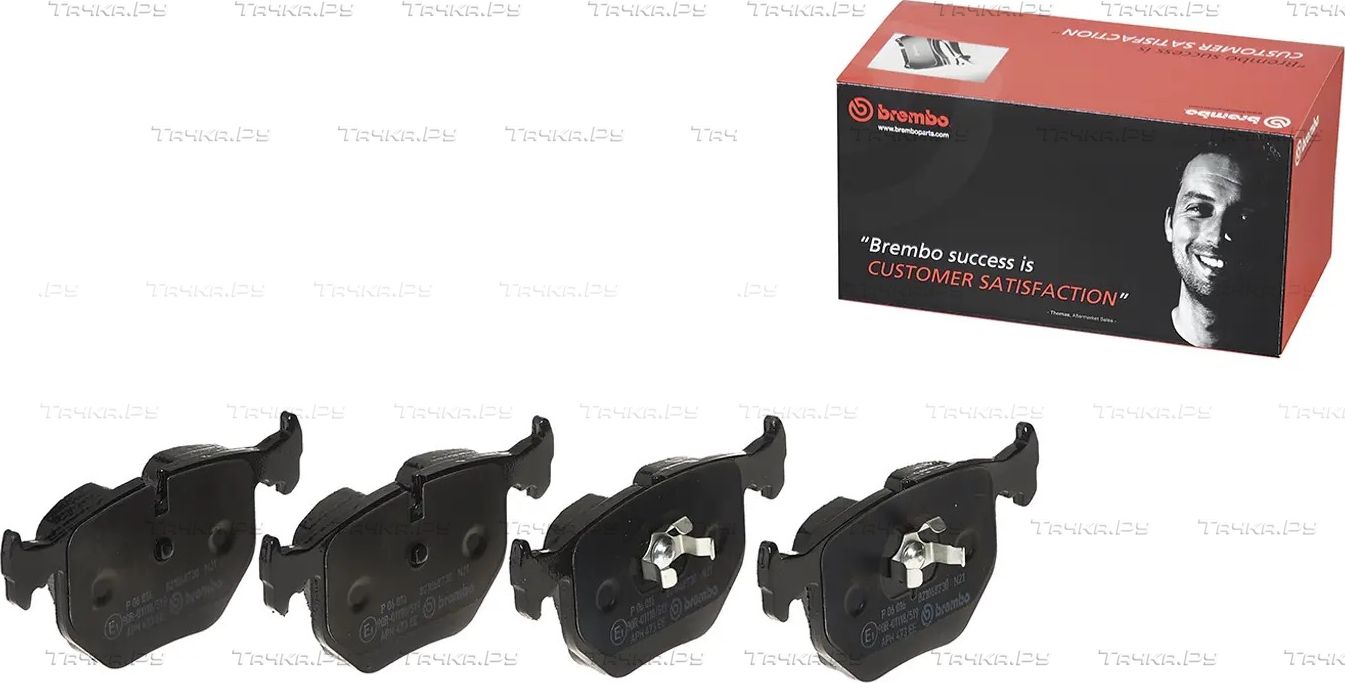 Тормозные колодки Brembo PRIME LINE. Артикул P 06 016