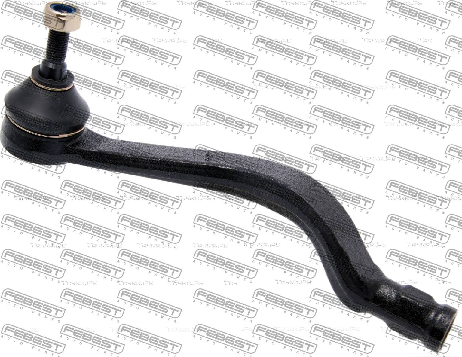 Наконечник рулевой тяги Febest левый для Nissan Almera G15 2012-2018. Артикул 2421-LOGLH