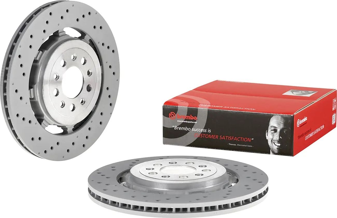 Тормозной диск Brembo PRIME LINE - Dual Cast. Артикул 09.C506.33