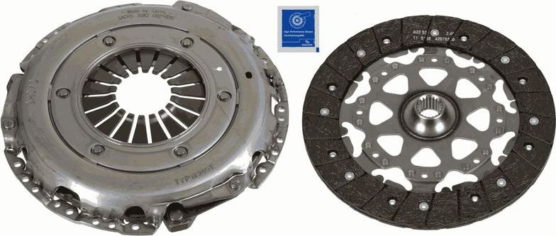Сцепление (комплект) SACHS XTend для Renault Scenic II 2008-2008. Артикул 3000 970 097
