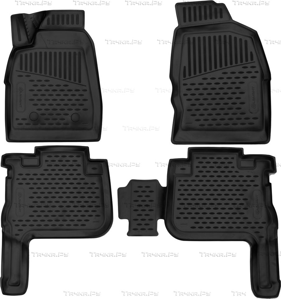 Коврики 3D Element для салона Great Wall Wingle 7 2020-2026. Артикул ELEMENT3DA0N087210k