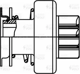 Бендикс стартера StartVOLT. Артикул VCS 2602