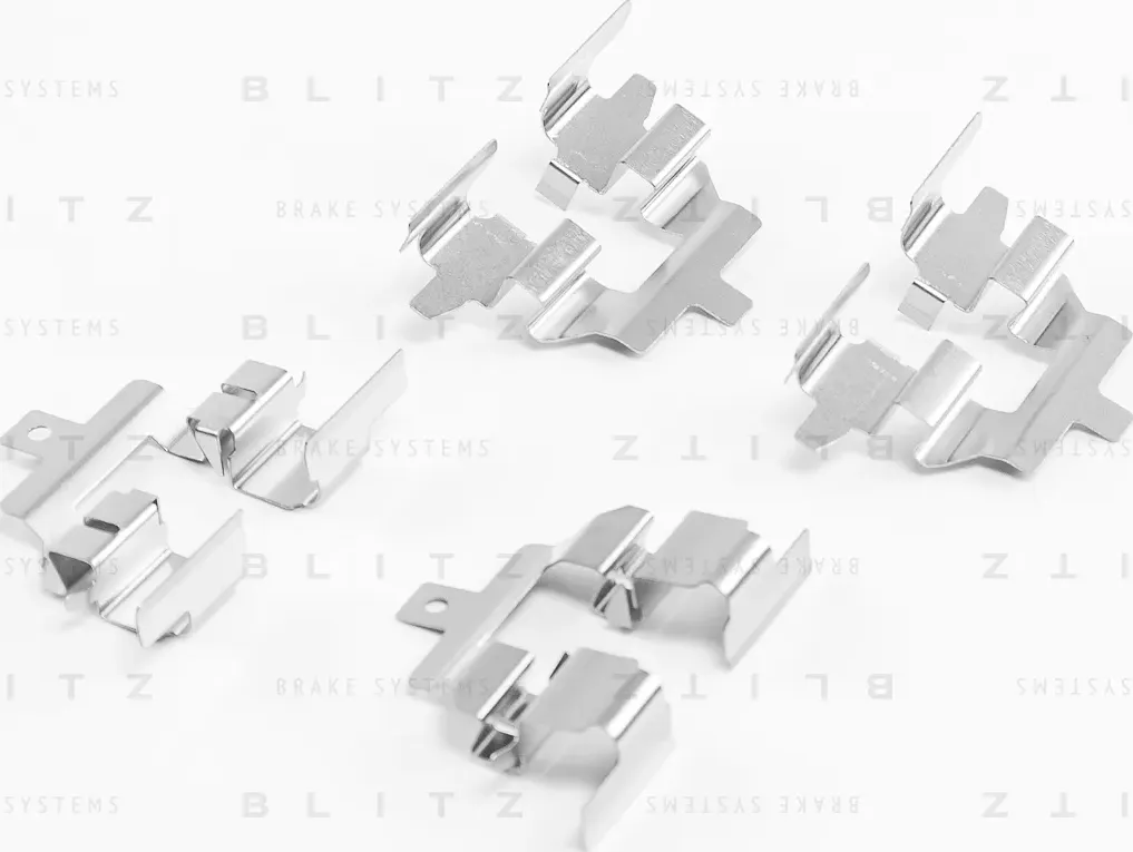 Комплект монтажный тормозных колодок (Blitz). Артикул BR0430