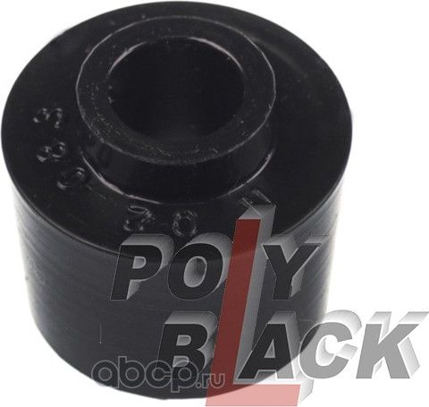 Полиуретановая втулка передней и задней подвески, стойки стабилизатора, конусная (Polyblack). Артикул N02083