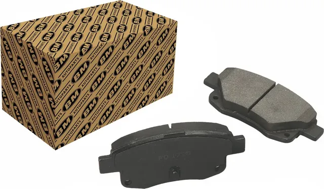 Колодки тормозные дисковые задние FORD TRANSIT VII 2006 (BM) BM. Артикул FD1725