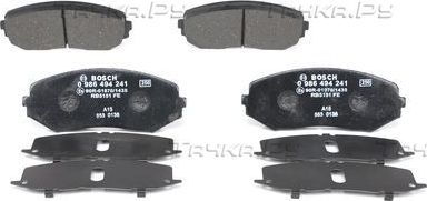 Тормозные колодки Bosch. Артикул 0 986 494 241