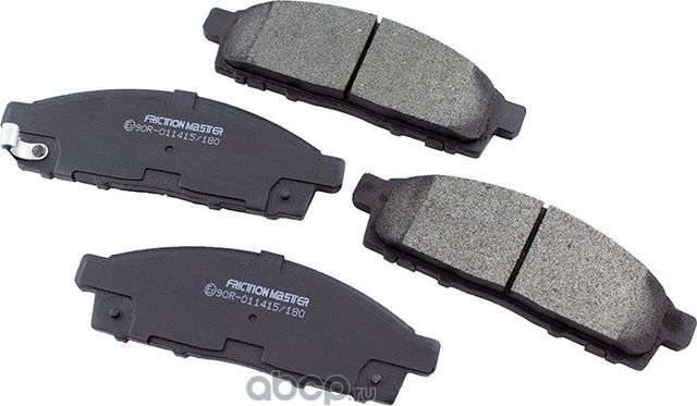 Колодки тормозные дисковые (Frictionmaster). Артикул MKD1519