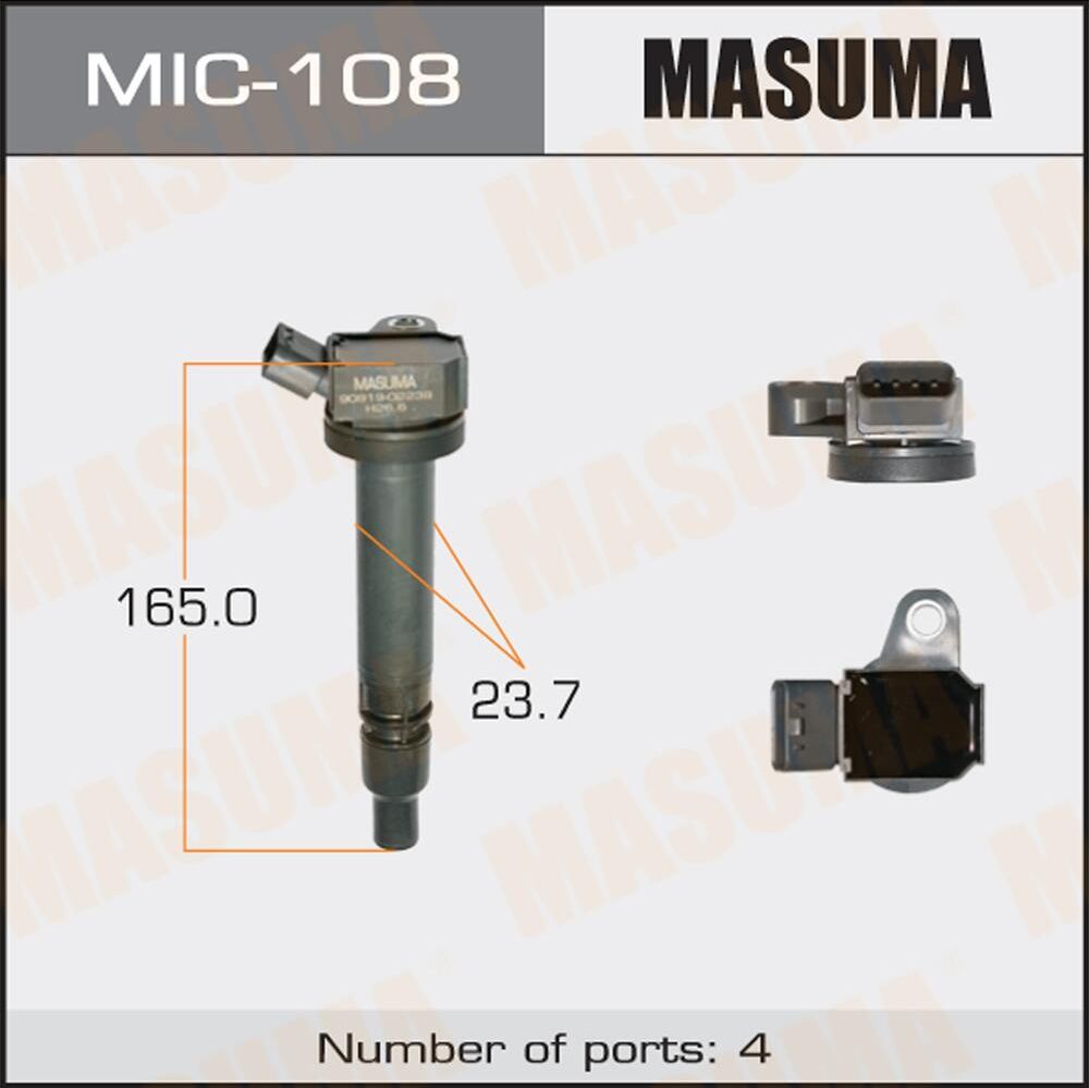 Катушка зажигания Masuma. Артикул MIC-108