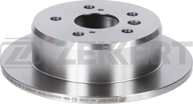 Тормозной диск Zekkert. Артикул BS-5700