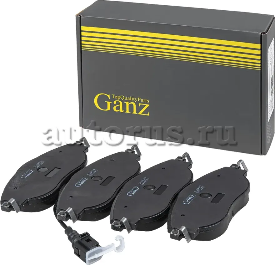 Колодки передние (Ganz). Артикул GIJ09379
