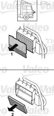 Салонный фильтр Valeo для MAN TGM 2005-2026. Артикул 716036