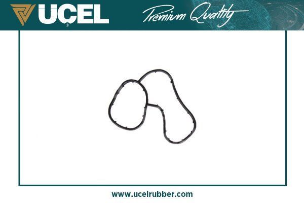 Прокладка теплообменника масляного фильтра Рено Master 3 , Nissan NV400 2.3dCi M Ucel (NBR (бутадиен-нитрильный каучук)). Артикул 16112