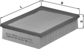 Воздушный фильтр Mahle-Knecht. Артикул LX 343