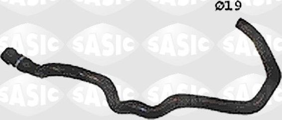 Патрубок системы охлаждения (радиатора) Sasic. Артикул SWH4317