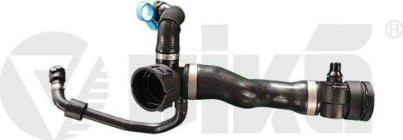 Патрубок радиатора (системы охлаждения) Vika (резина). Артикул 11260501