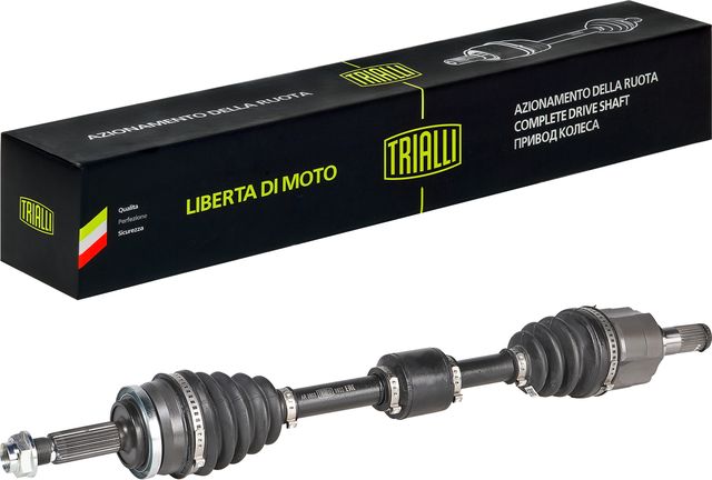 Полуось (привод в сборе, приводной вал) Trialli передняя левая для Kia Rio IV 2017-2026. Артикул AR 0803
