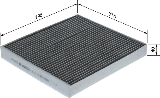 Салонный фильтр Bosch. Артикул 1 987 435 622