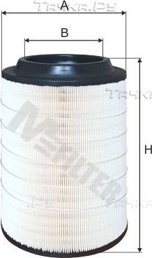 Воздушный фильтр MFilter. Артикул A 8054