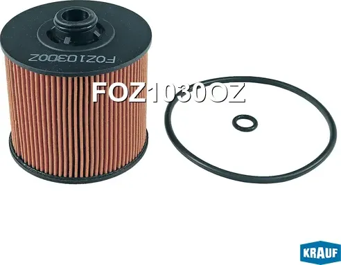 Фильтр масляный (Krauf). Артикул FOZ1030OZ