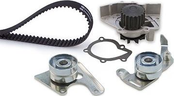Помпа (водяной насос) с комплектом ремня ГРМ Gates PowerGrip®. Артикул KP25049XS