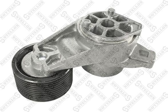 Натяжной ролик (натяжитель) приводного клинового зубчатого ремня Stellox. Артикул 81-67715-SX