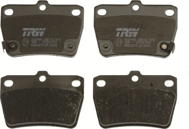 Тормозные колодки TRW COTEC. Артикул GDB3279