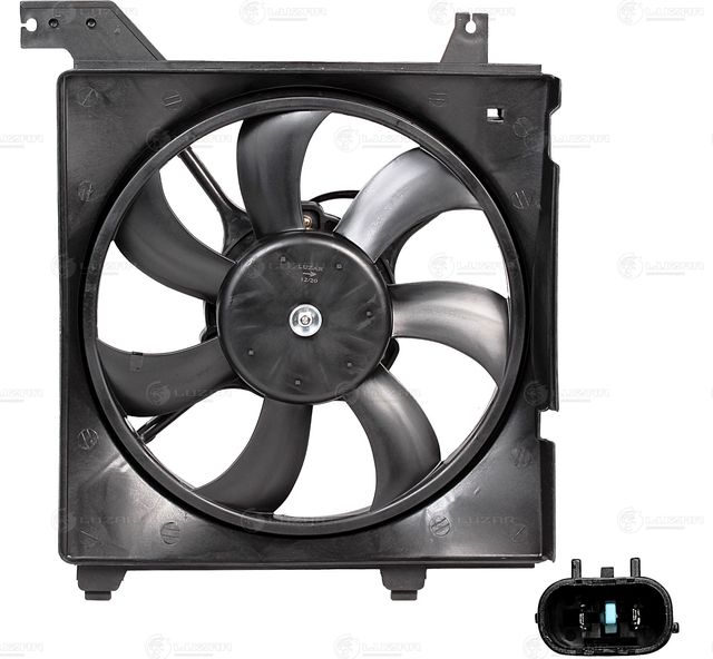 Вентилятор радиатора двигателя Luzar для Hyundai Elantra III (XD) 2000-2006. Артикул LFK 0803