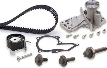 Помпа (водяной насос) с комплектом ремня ГРМ Gates PowerGrip®. Артикул KP15669XS