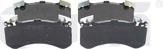Тормозные колодки Vika. Артикул 66981695901